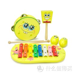 wisecube 智立方 SB0004 乐器玩具 海绵宝宝乐器五件套