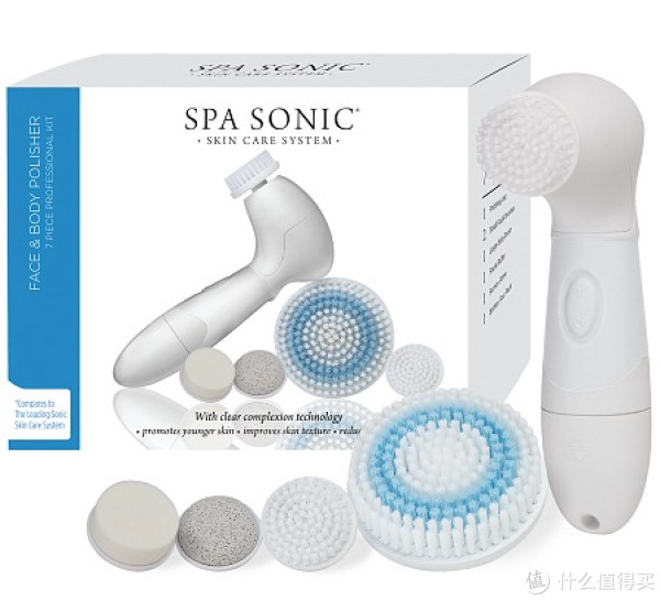 Spa Sonic Skin Care System Face & Body Polisher 面部与身体护理套装 肌肤护理仪