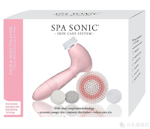 Spa Sonic Skin Care System Face & Body Polisher 面部与身体护理套装 肌肤护理仪