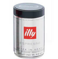 限华东：illy 意利 深度烘焙 浓缩咖啡豆 250g/罐