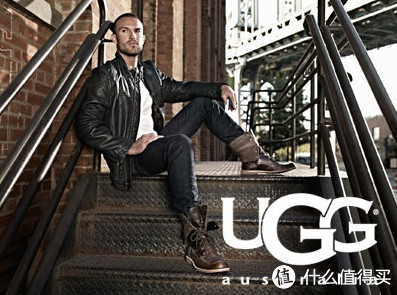 UGG australia UGG Collection UGGC Vanni Naturale 意大利产 真皮复古男靴