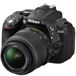 Nikon 尼康 D5300 单反套机（AF-S 18-55mm VR II ）