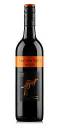 Yellow Tail 黄尾袋鼠 梅洛 干红葡萄酒 750ml*3瓶