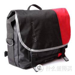 NAGA 纳伽 Passing 30 过客系列 摄影邮差包 黑红