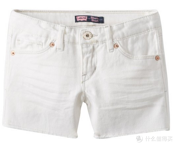 凑单品：Levi's 李维斯 Karina 7-16岁女童牛仔短裤