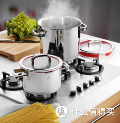 WMF 完美福 Function 4 顶级系列 0760046380 德国原产 不锈钢汤锅8件套（4锅4盖）