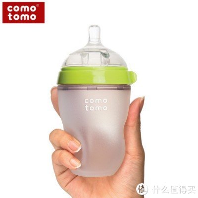 COMOTOMO 可么多么 奶嘴流量2滴 250ml 硅胶奶瓶（3-6个月）