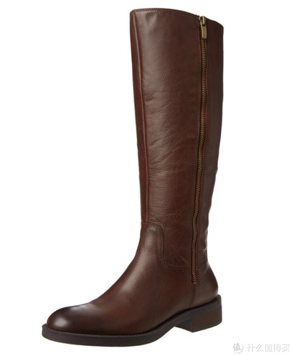 ENZO ANGIOLINI 恩佐·安焦利尼 Shobi Wide Calf Riding Boot 真皮女士高筒靴 摩卡棕