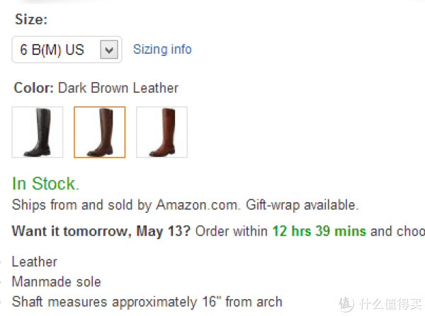 ENZO ANGIOLINI 恩佐·安焦利尼 Shobi Wide Calf Riding Boot 真皮女士高筒靴 摩卡棕