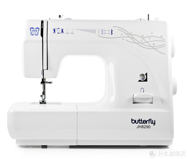 Butterfly 蝴蝶 JH8290 多功能电动家用缝纫机(8种线迹、摆梭结构、四步锁眼)