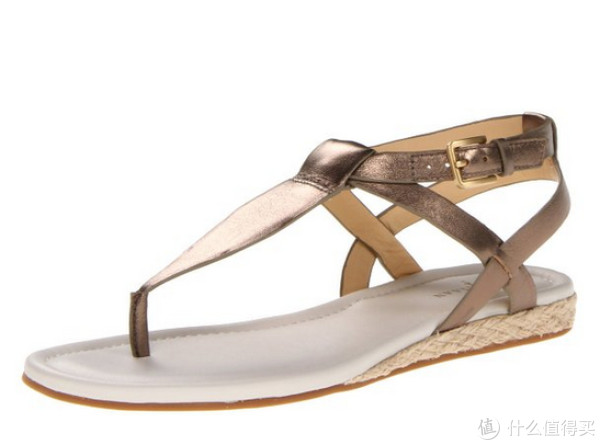 Cole Haan Grove Thong 女士真皮夹趾凉鞋