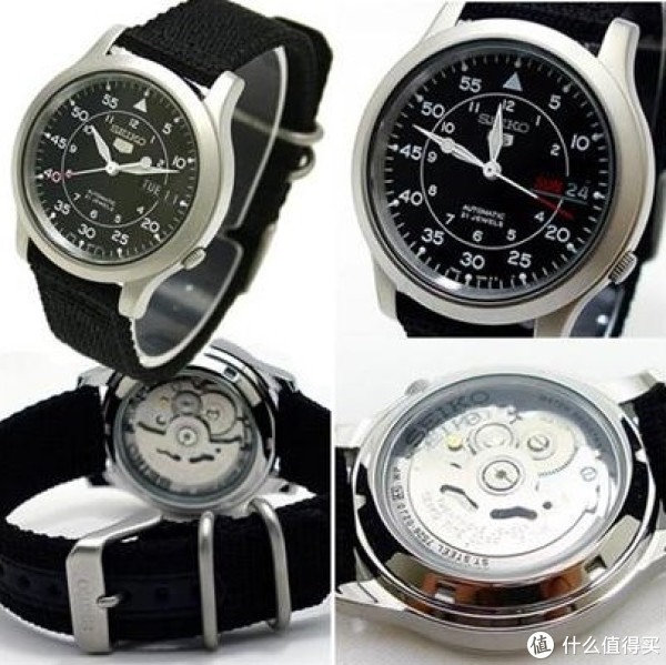 SEIKO 精工 SNK809 精工5号 男士21石自动机械表