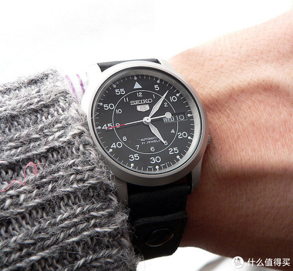 SEIKO 精工 SNK809 精工5号 男士21石自动机械表