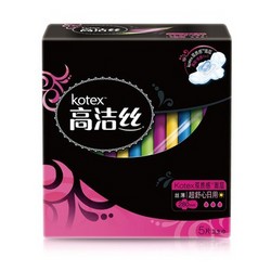 kotex 高洁丝 尊享系列卫生巾 丝薄双质感面层日用280mm 5片