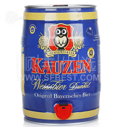 限华东、华北：Kauzen 凯泽 巴伐利亚 小麦黑啤酒 5L