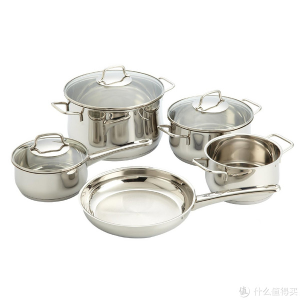 WMF 完美福 TREND系列 18/10 Stainless Steel Cookware Set 不锈钢汤锅8件套
