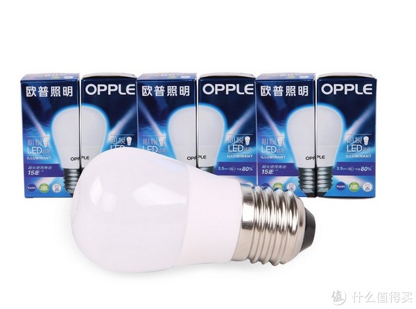 OPPLE 欧普照明 心悦系列 LED球泡 5W-350-E27-5700K 6只装