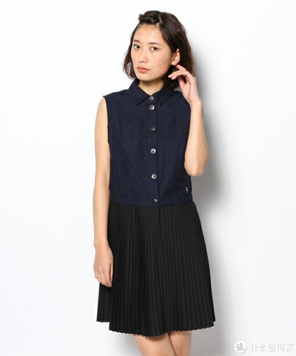 G-STAR Raw Navalis Dress 女士百褶连衣裙