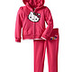 凑单品：Hello kitty 凯蒂猫 Hoodie And Pant Set 女宝宝卫衣套装