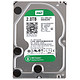 WD 西部数据 WD20EZRX 台式机硬盘 绿盘 2TB SATA6Gb/s 64M