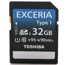 TOSHIBA 东芝 EXCERIA TypeⅠ型 SDHC存储卡 32G UHS/CL10