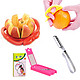 苹果切割器+黄瓜面膜切片器+削皮刀+剥橙器