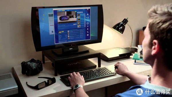 SONY 索尼 PlayStation 24英寸3D液晶显示器 官翻版（1080p、3D、带扬声器）