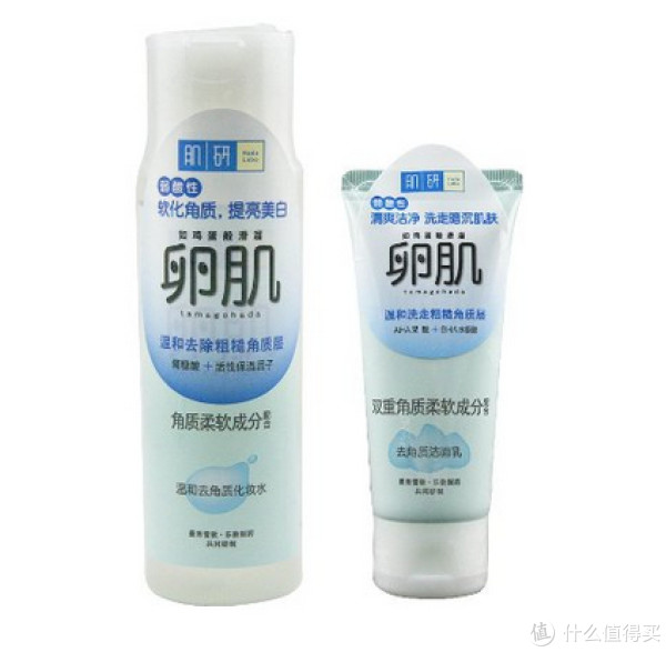 Mentholatum 曼秀雷敦 肌研卵肌 去角质化妆水170ml+洁面乳50g+洗颜专科洗面奶+小甘菊护手霜