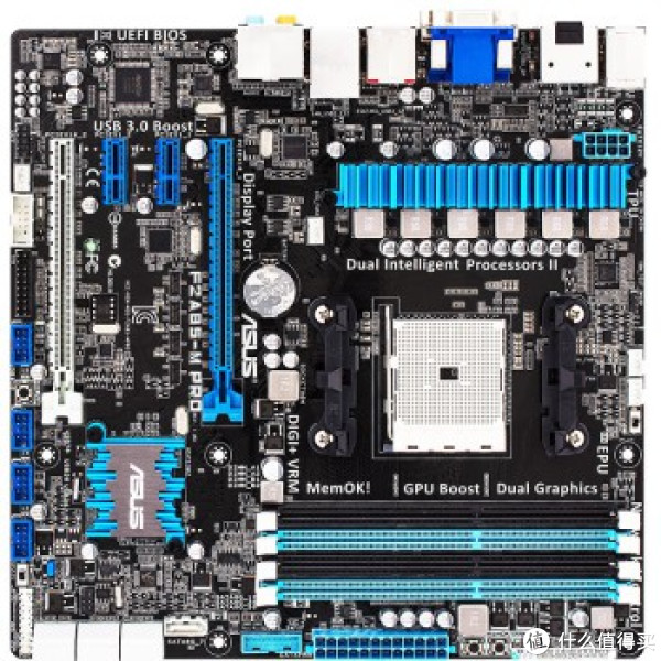 ASUS 华硕 F2A85-M PRO 主板(A85X 芯片组,Micro ATX)