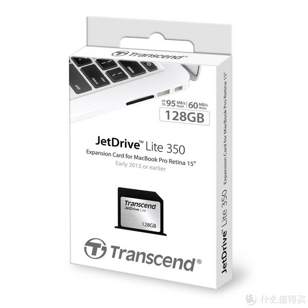 Transcend 创见 JetDrive Lite 350 128GB 扩容专用存储卡（MacBook Pro 专用）