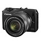 Canon 佳能 EOS M 微型单电单镜套机 黑色（EF-M 18-55mm f/3.5-5.6 IS STM）
