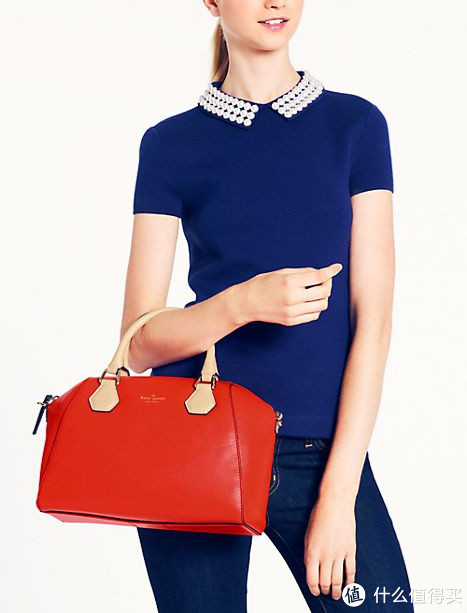 kate spade NEW YORK 凯特·丝蓓纽约 Catherine Street Pippa 女款真皮两用包