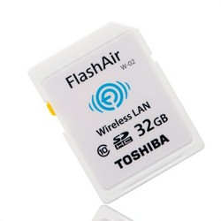 TOSHIBA 东芝  FlashAir 无线局域网嵌入式 SDHC存储卡 Class10 32G
