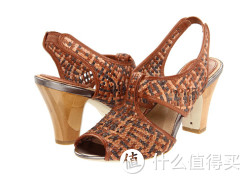 FRYE Ramsey Woven Peep 女士真皮编织高跟鞋
