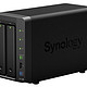 Synology 群晖 DS214+ NAS 网络存储服务器（1.33GHz 双核、1GB、2盘位、USB 3.0）
