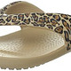 凑单品：crocs 卡骆驰 Leopard Print Flip Flop 女士豹纹沙滩鞋