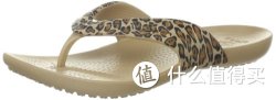 crocs 卡骆驰 14760 Kadee 女士豹纹沙滩鞋