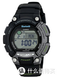 CASIO 卡西欧 STB-1000-1CF 蓝牙运动腕表（蓝牙4.0、2年续航、运动监测、信息提醒）
