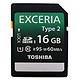 TOSHIBA  东芝 EXCERIA-Type2 R95W60 (UHS-I)SDHC储存卡 16G