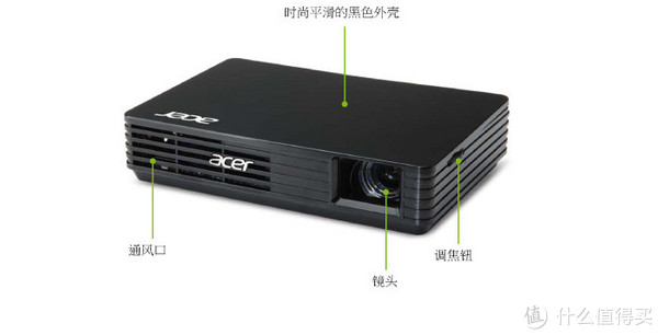 acer 宏碁 C120 微型LED投影机