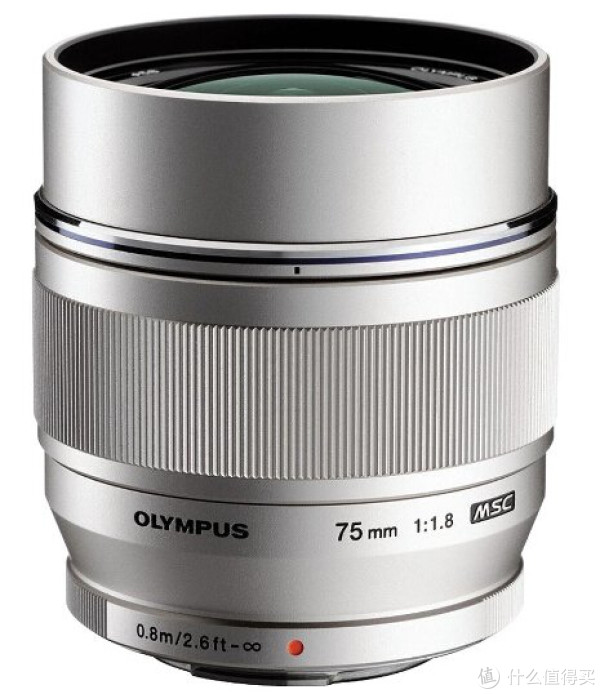 OLYMPUS 奥林巴斯 M.ZUIKO ED 75mm f1.8 M4/3相机 人像镜头(防尘防滴、全球联保)