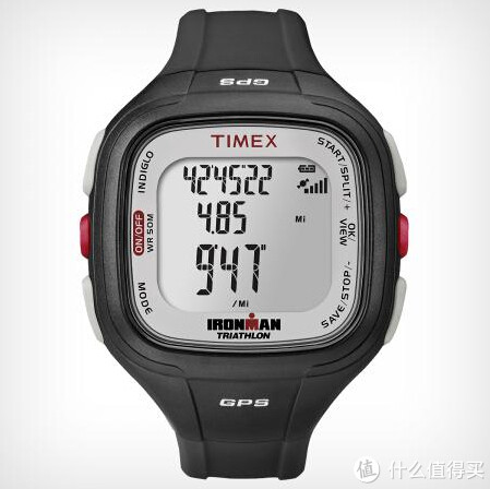 TIMEX 天美时 Ironman Easy Trainer T5K753F5 GPS运动手表（黑）