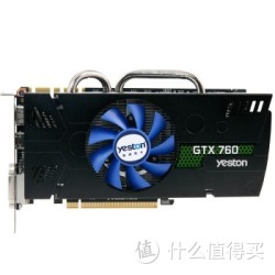 盈通 GTX760-4096GD5 PA 游戏高手显卡
