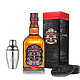 Chivas  芝华士 12年苏格兰威士忌 40度700ml 艺术限量版组合装(赠皮质杯垫*6+摇酒壶）