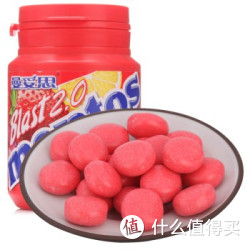 Mentos 曼妥思 夹心无糖口香糖（酸柠红果味 56g）
