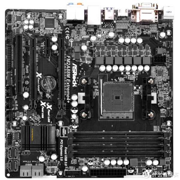 ASRock 华擎 FM2A88M 极限玩家4+ 主板（M-ATX）