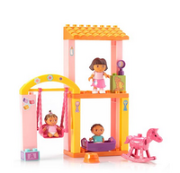 MEGA BLOKS 美高 积木拼插玩具 Dora's Family Nursery 朵拉家庭幼稚园