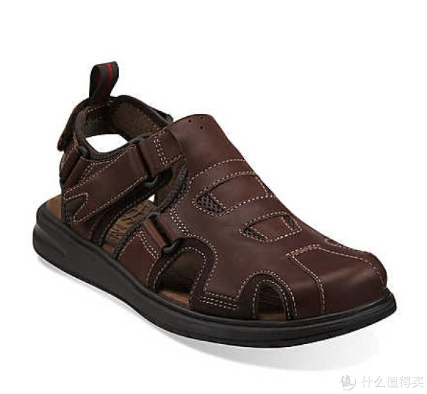 Clarks 其乐 Unstructured Vincent 男士真皮凉鞋