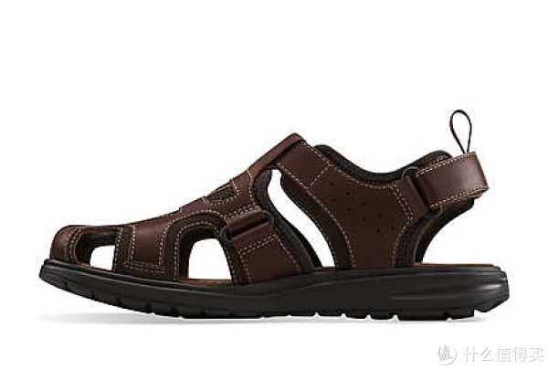 Clarks 其乐 Unstructured Vincent 男士真皮凉鞋