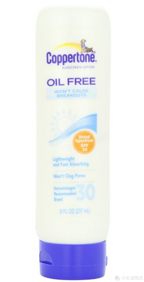 凑单品:Coppertone 科普特 Waterbabies 水宝宝防晒乳液(无油型、SPF 30、237ml)